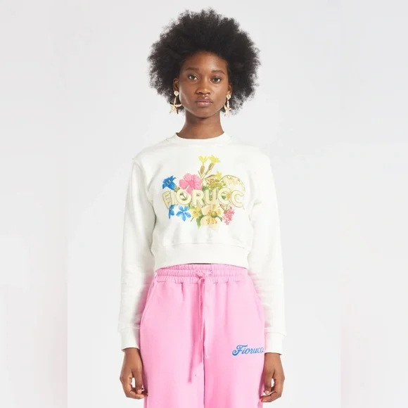 Fiorucci best sale white sweatshirt